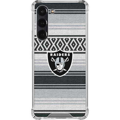 NFL Las Vegas Raiders Trailblazer Galaxy S24 FE Clear Case
