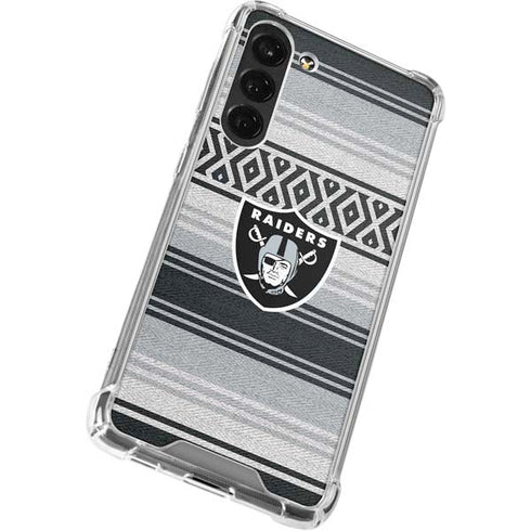 NFL Las Vegas Raiders Trailblazer Galaxy S24 FE Clear Case