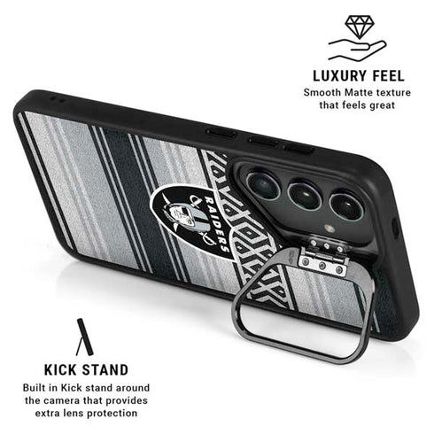 NFL Las Vegas Raiders Trailblazer Galaxy S25 Kickstand Case
