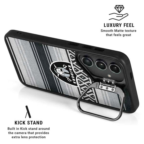 NFL Las Vegas Raiders Trailblazer Galaxy S25 Plus Kickstand Case