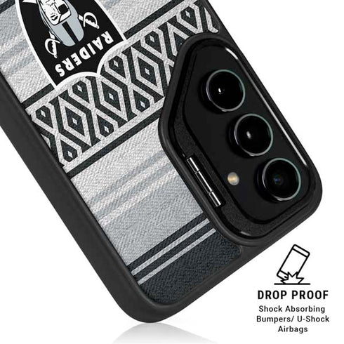 NFL Las Vegas Raiders Trailblazer Galaxy S25 Plus Kickstand Case