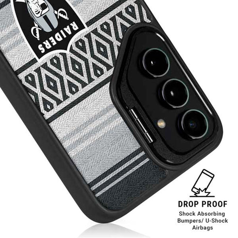 NFL Las Vegas Raiders Trailblazer Galaxy S25 Ultra Kickstand Case