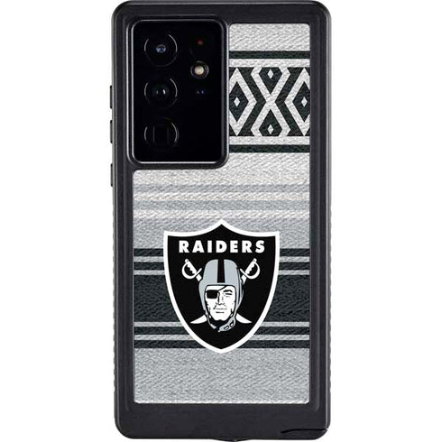 NFL Las Vegas Raiders Trailblazer Galaxy S24 Ultra Waterproof Case