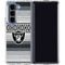 NFL Las Vegas Raiders Trailblazer Galaxy Z Fold5 5G Clear Case