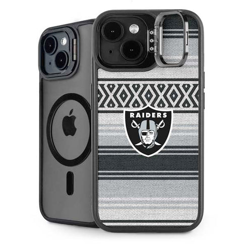NFL Las Vegas Raiders Trailblazer iPhone 14 Kickstand Case