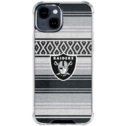 NFL Las Vegas Raiders Trailblazer iPhone 15 Clear Case