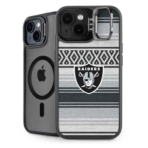 NFL Las Vegas Raiders Trailblazer iPhone 15 Kickstand Case