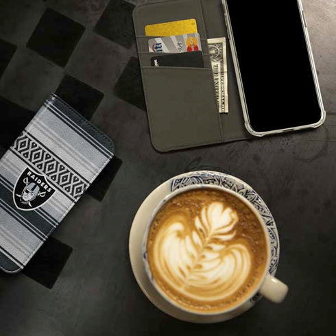 NFL Las Vegas Raiders Trailblazer iPhone 15 Pro Max Folio Case
