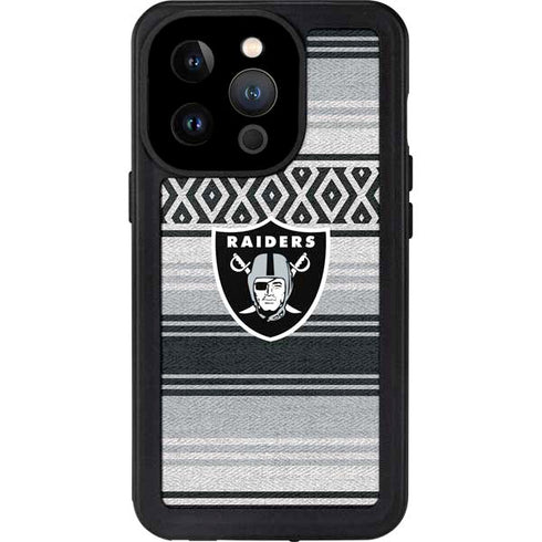 NFL Las Vegas Raiders Trailblazer iPhone 15 Pro Waterproof Case