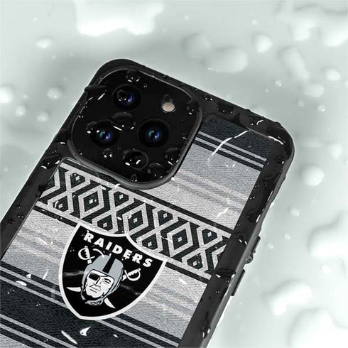 NFL Las Vegas Raiders Trailblazer iPhone 15 Pro Waterproof Case