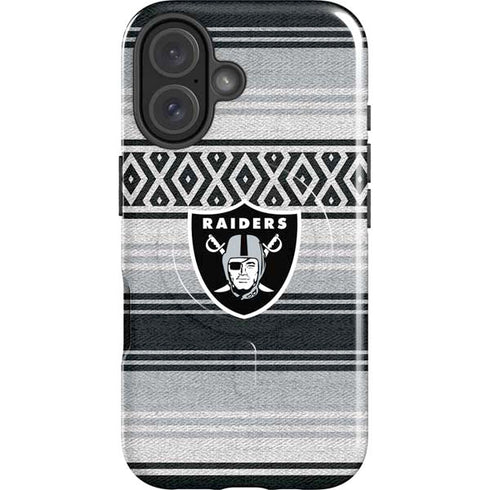 NFL Las Vegas Raiders Trailblazer iPhone 16 Magsafe Impact Case