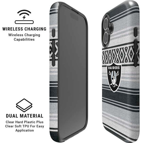 NFL Las Vegas Raiders Trailblazer iPhone 16 Magsafe Impact Case