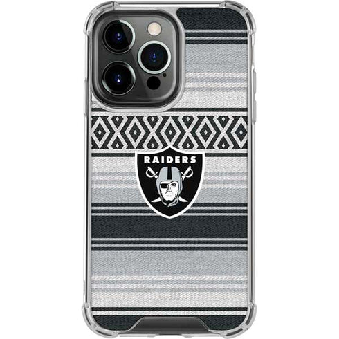 NFL Las Vegas Raiders Trailblazer iPhone 16 Pro Max Clear Case