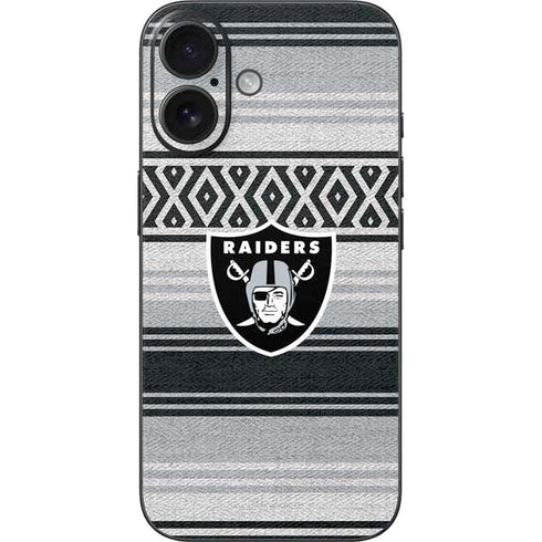 NFL Las Vegas Raiders Trailblazer iPhone 16 Skin