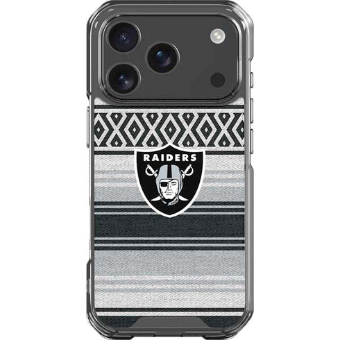 NFL Las Vegas Raiders Trailblazer iPhone 18 Pro Clear Case