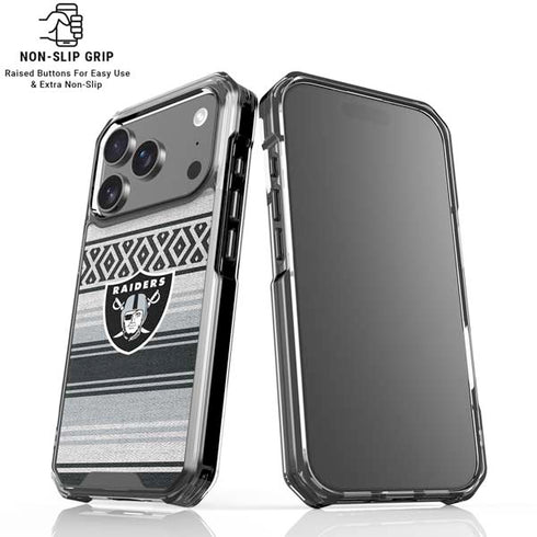 NFL Las Vegas Raiders Trailblazer iPhone 18 Pro Clear Case