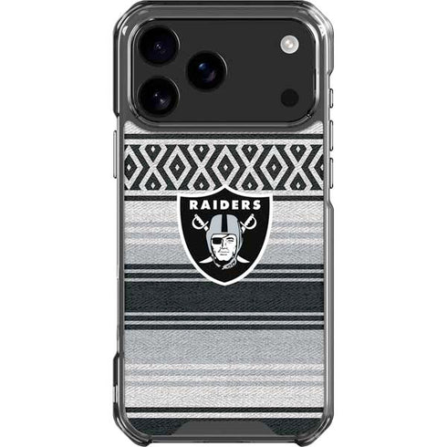 NFL Las Vegas Raiders Trailblazer iPhone 18 Pro Max Clear Case