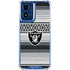 NFL Las Vegas Raiders Trailblazer Moto G 5G (2024) Clear Case
