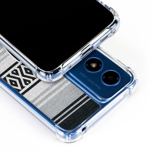 NFL Las Vegas Raiders Trailblazer Moto G 5G (2024) Clear Case