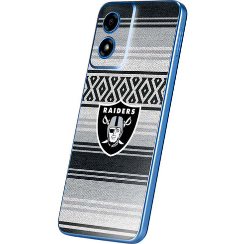 NFL Las Vegas Raiders Trailblazer Moto G Play 4G (2024) Skin