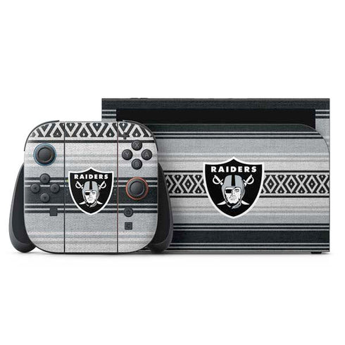 NFL Las Vegas Raiders Trailblazer Nintendo Skins