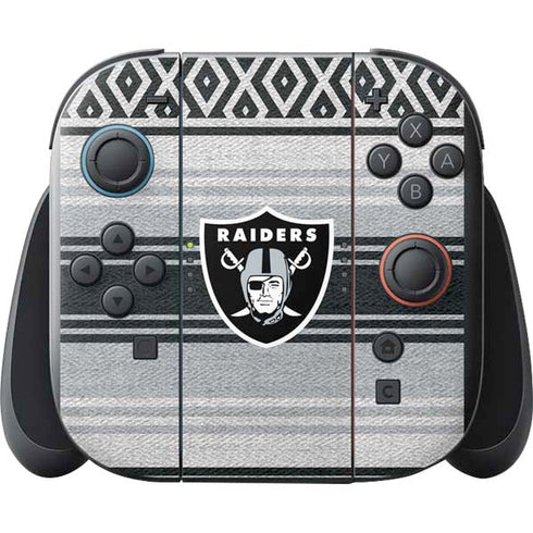 NFL Las Vegas Raiders Trailblazer Nintendo Switch 2 (2025) with Joy-Con Skin