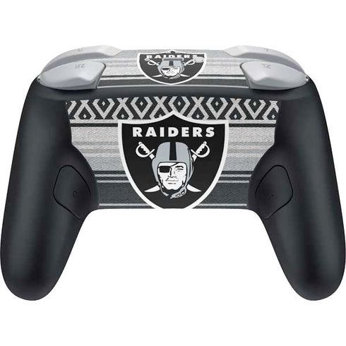 NFL Las Vegas Raiders Trailblazer Nintendo Switch 2 (2025) Pro Controller Skin