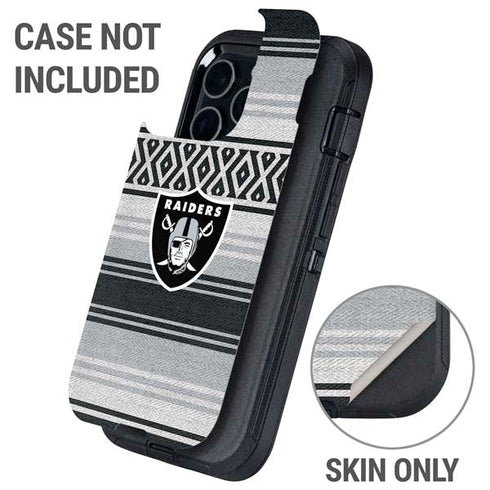 NFL Las Vegas Raiders Trailblazer Otterbox Defender iPhone Skin