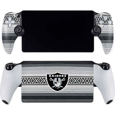 NFL Las Vegas Raiders Trailblazer PlayStation Portal Remote Player Skin
