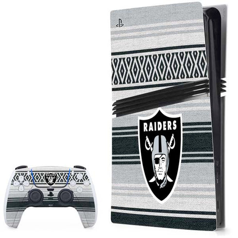 NFL Las Vegas Raiders Trailblazer PS5 Pro Bundle Skin