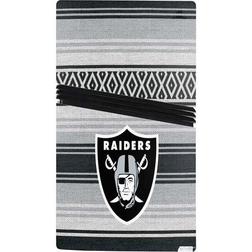 NFL Las Vegas Raiders Trailblazer PS5 Pro Console Skin