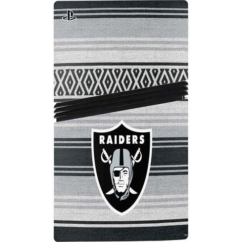 NFL Las Vegas Raiders Trailblazer PS5 Pro Disk Bundle Skin