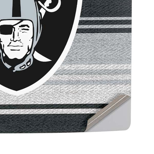 NFL Las Vegas Raiders Trailblazer PS5 Pro Disk Console Skin