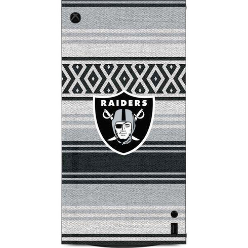 NFL Las Vegas Raiders Trailblazer XBox Series X Digital Edition Console Skin