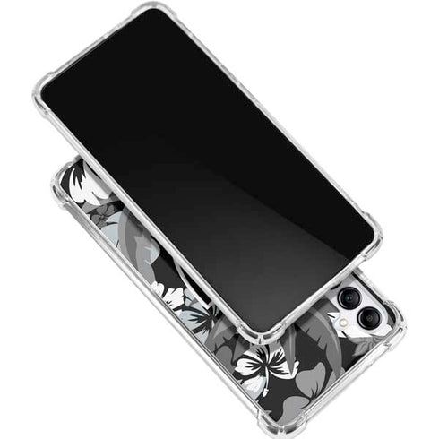NFL Las Vegas Raiders Tropical Print Gabb Phone 4 Clear Case