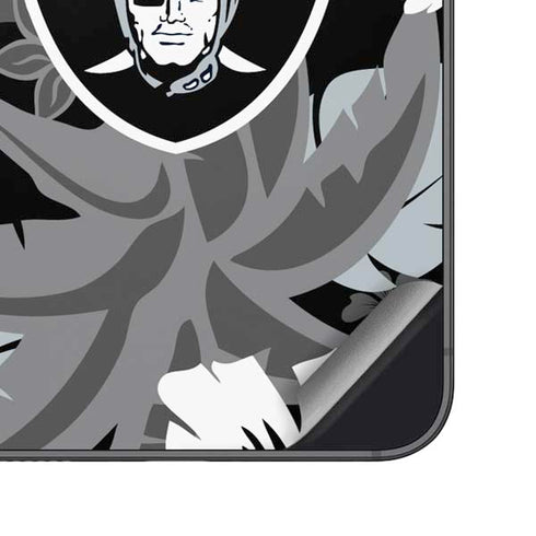 NFL Las Vegas Raiders Tropical Print Galaxy A16 5G Skin