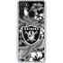 NFL Las Vegas Raiders Tropical Print Galaxy A21 Clear Case