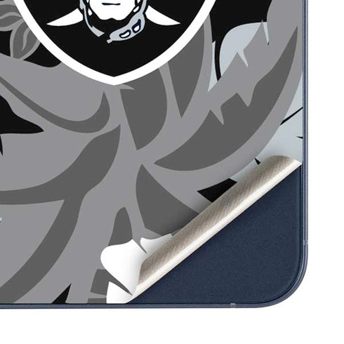 NFL Las Vegas Raiders Tropical Print Galaxy A35 5G Skin