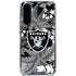 NFL Las Vegas Raiders Tropical Print Galaxy A36 5G Clear Case
