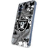 NFL Las Vegas Raiders Tropical Print Galaxy A55 5G Clear Case