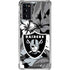 NFL Las Vegas Raiders Tropical Print Galaxy Note20 5G Clear Case