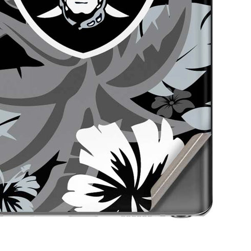 NFL Las Vegas Raiders Tropical Print Galaxy Note20 5G Skin