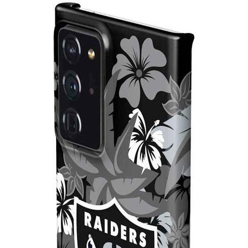 NFL Las Vegas Raiders Tropical Print Galaxy Note20 Ultra 5G Lite Case