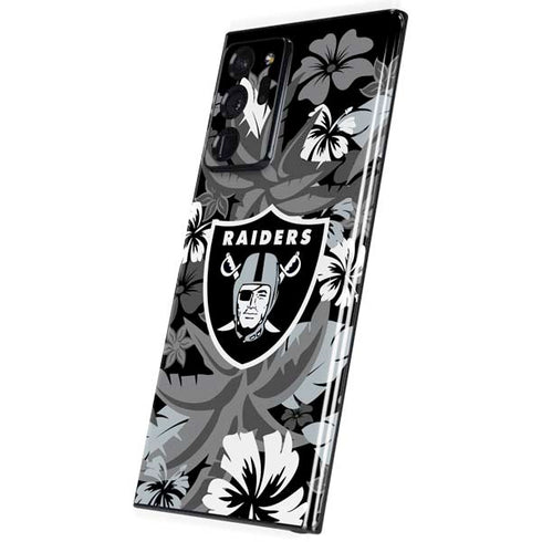 NFL Las Vegas Raiders Tropical Print Galaxy Note20 Ultra 5G Skin