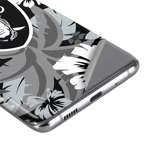 NFL Las Vegas Raiders Tropical Print Galaxy S20 Plus Skin