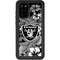 NFL Las Vegas Raiders Tropical Print Galaxy S20 Plus Waterproof Case