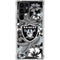 NFL Las Vegas Raiders Tropical Print Galaxy S23 Ultra Clear Case