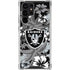 NFL Las Vegas Raiders Tropical Print Galaxy S23 Ultra Clear Case