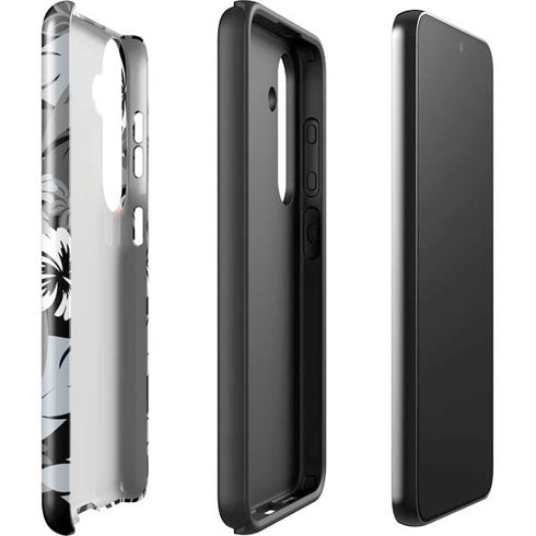 NFL Las Vegas Raiders Tropical Print Galaxy S25 Impact Case