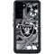 NFL Las Vegas Raiders Tropical Print Galaxy S24 Plus Waterproof Case